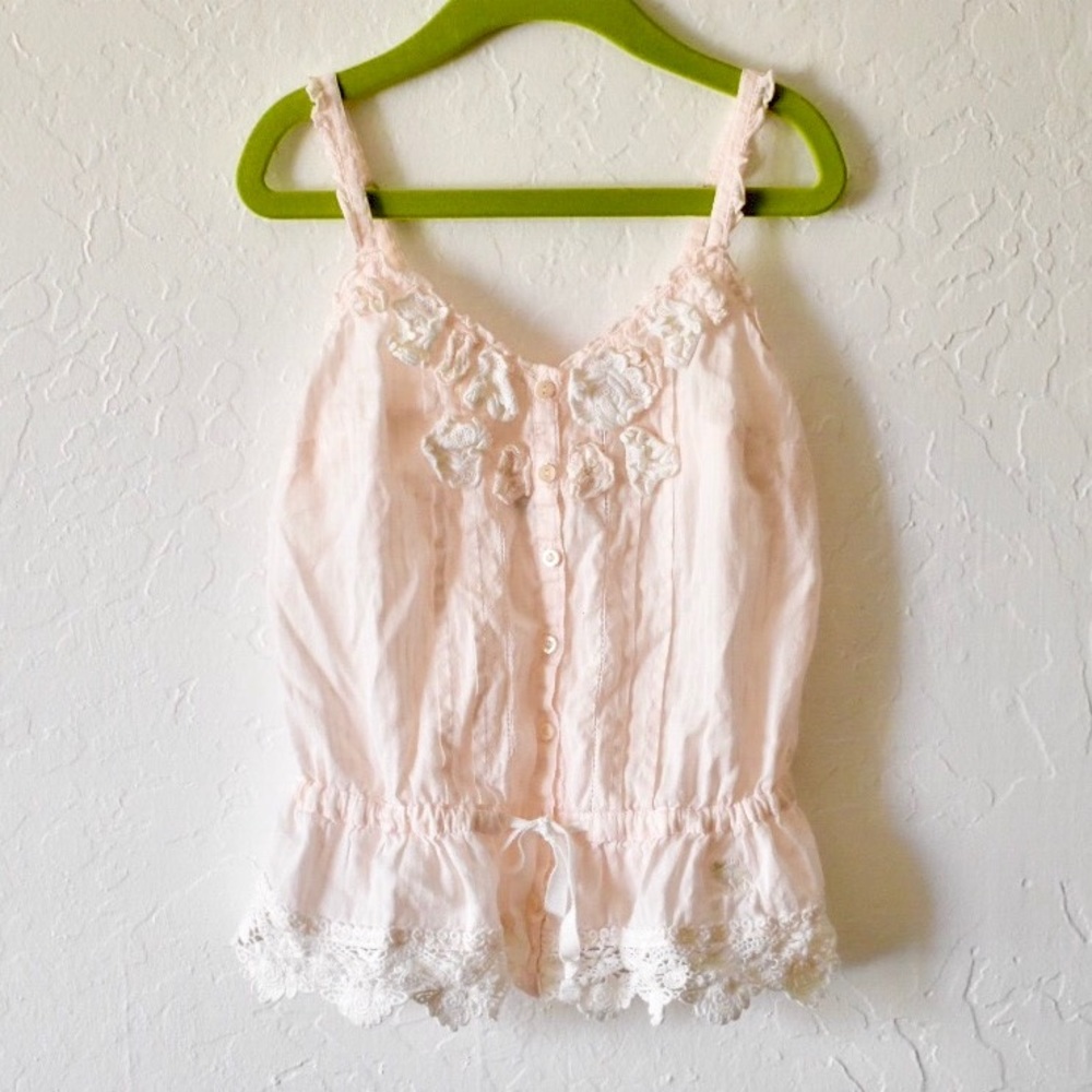 Abercrombie Kids Light Pink Blouse